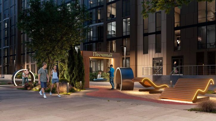 2-комн квартира в новом доме Межсанаторный проезд, д.20 литера 6