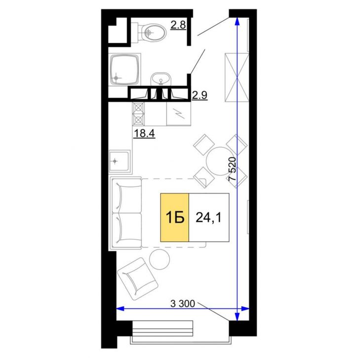 Студия Сосновый проезд, д.10 литера 2