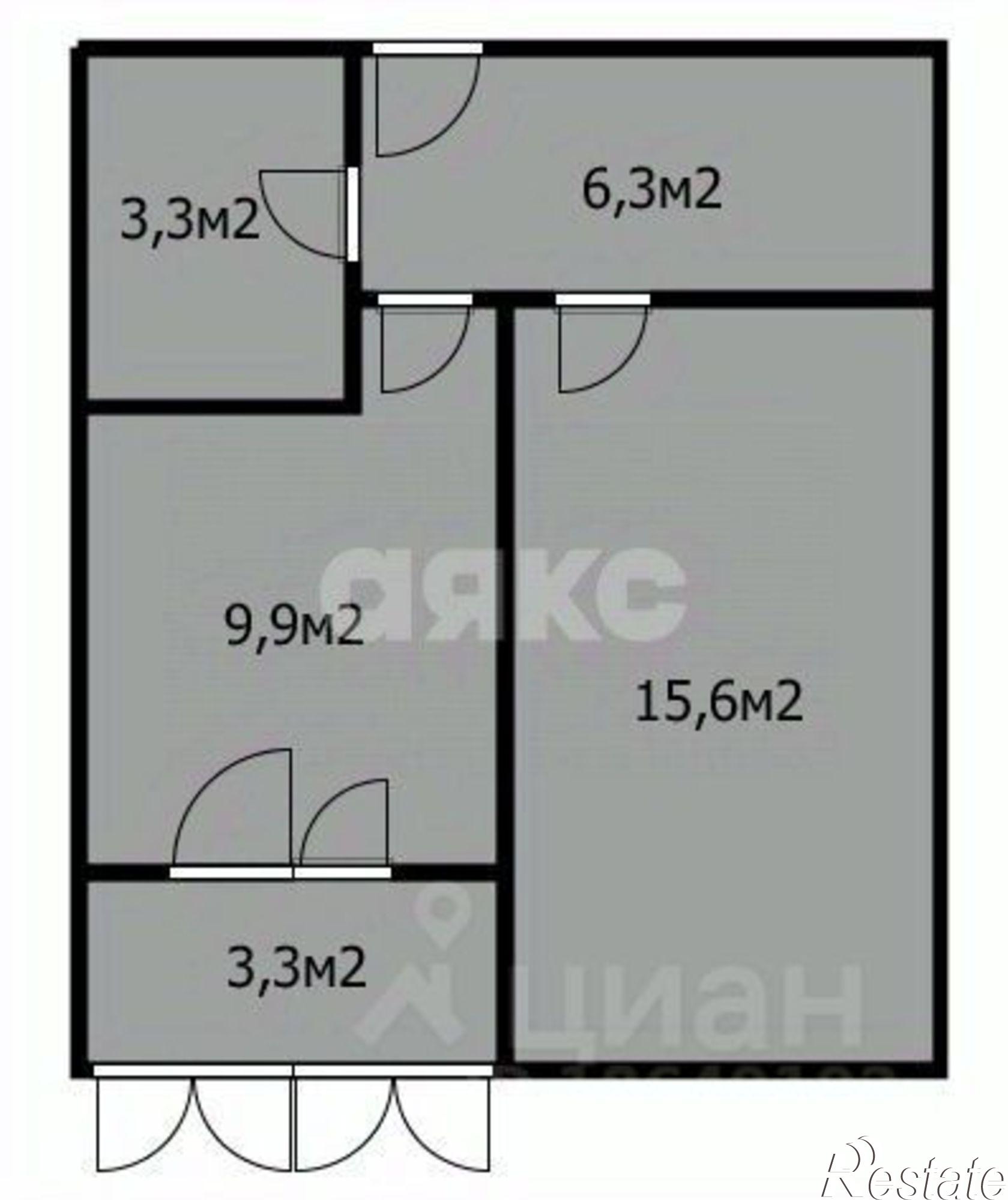 Купить квартиру за 7 200 000 рублей на Парковая улица, 60 к3