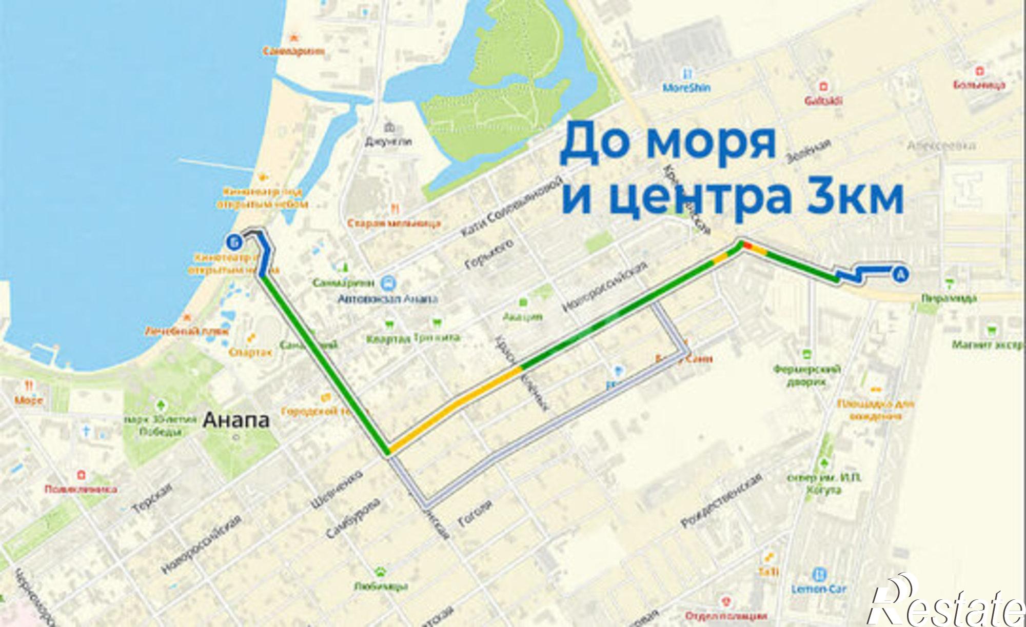 Купить квартиру за 10 500 000 рублей на Анапское шоссе, 1Г