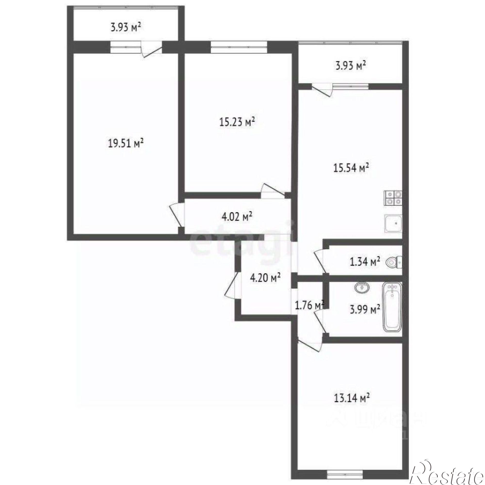 Купить квартиру за 12 500 000 рублей на улица Ленина, 229