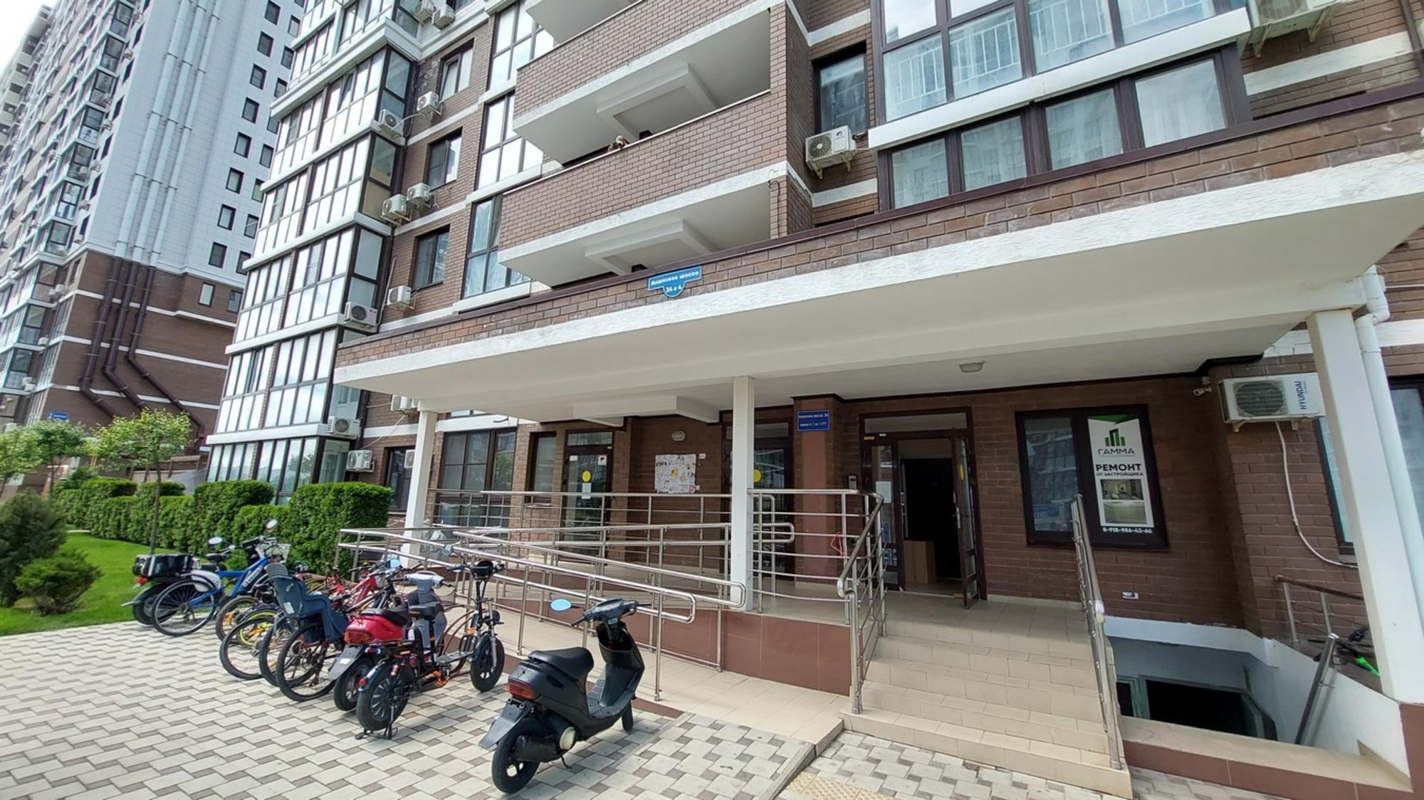 Купить студию за 5 900 000 рублей на Анапское шоссе, 24к1