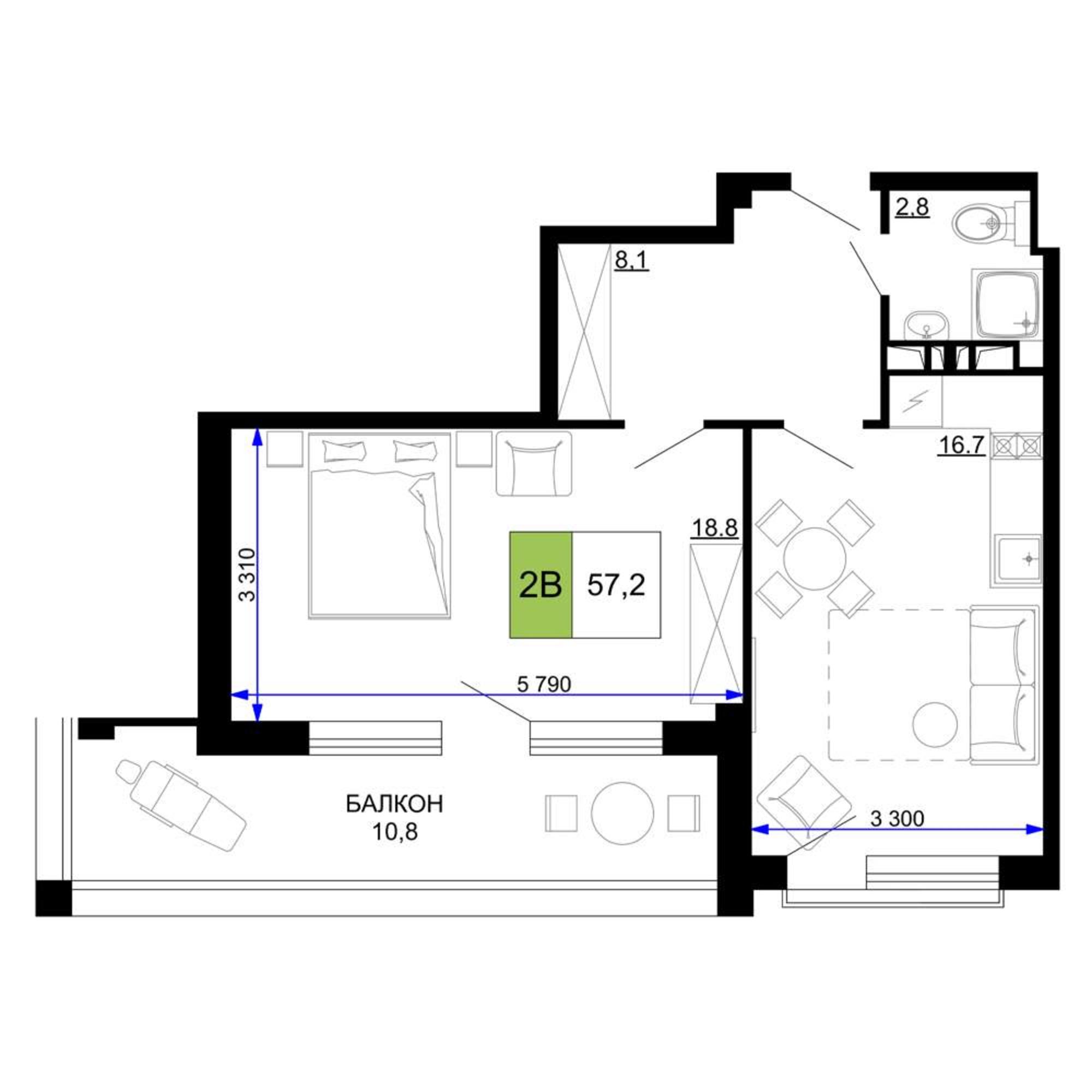 Купить квартиру за 18 304 000 рублей на Сосновый проезд, д.10 литера 1