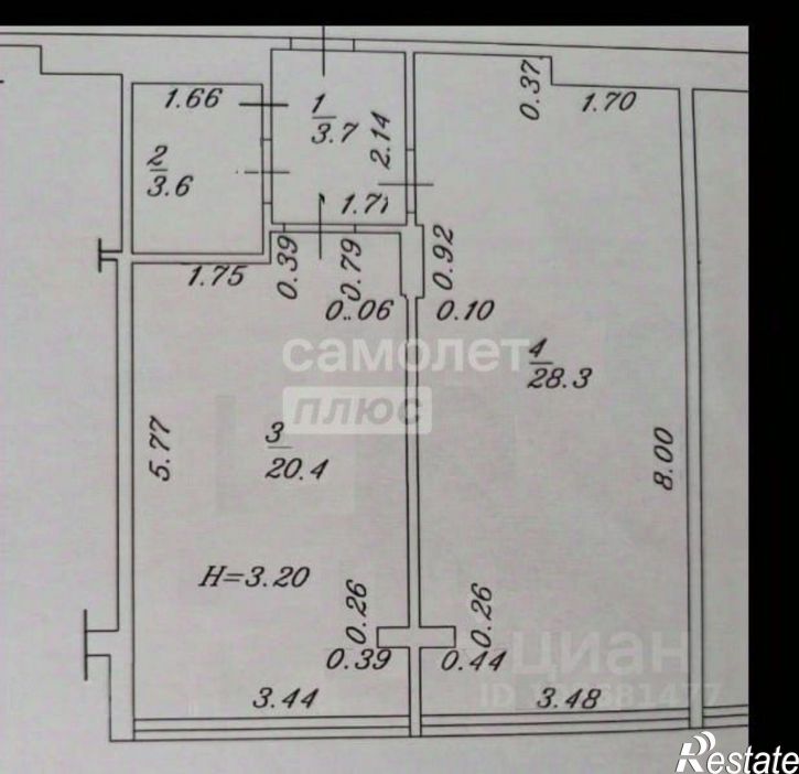 1-комн квартира ул Владимирская, 154,  д. 154