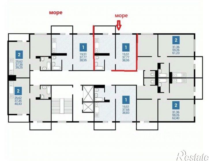 1-комн квартира улица Адмирала Пустошкина, 16,  д. 16