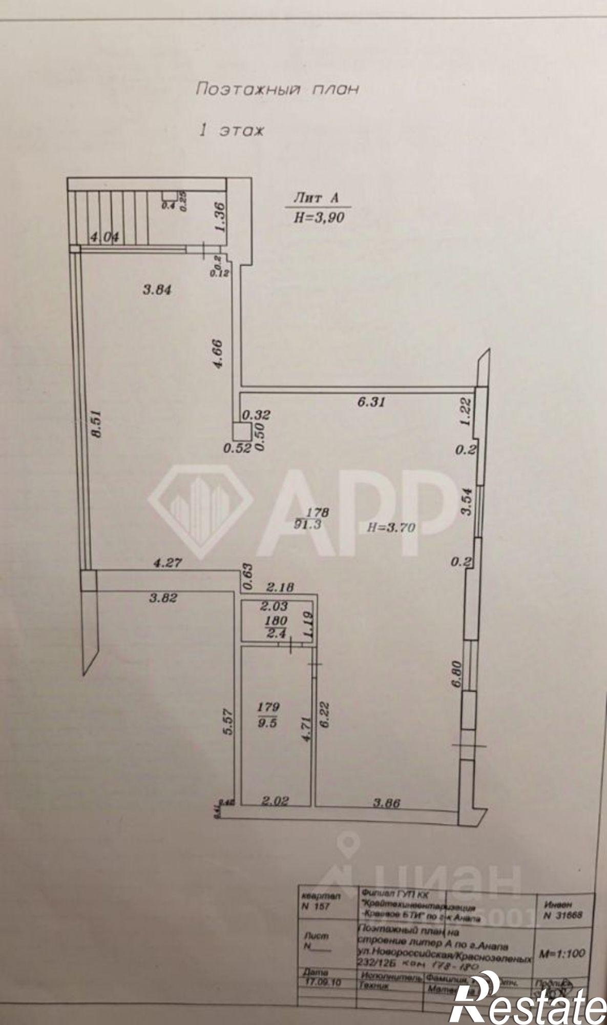 Сдать торговое помещение за 184 645 рублей на Новороссийская улица, 232