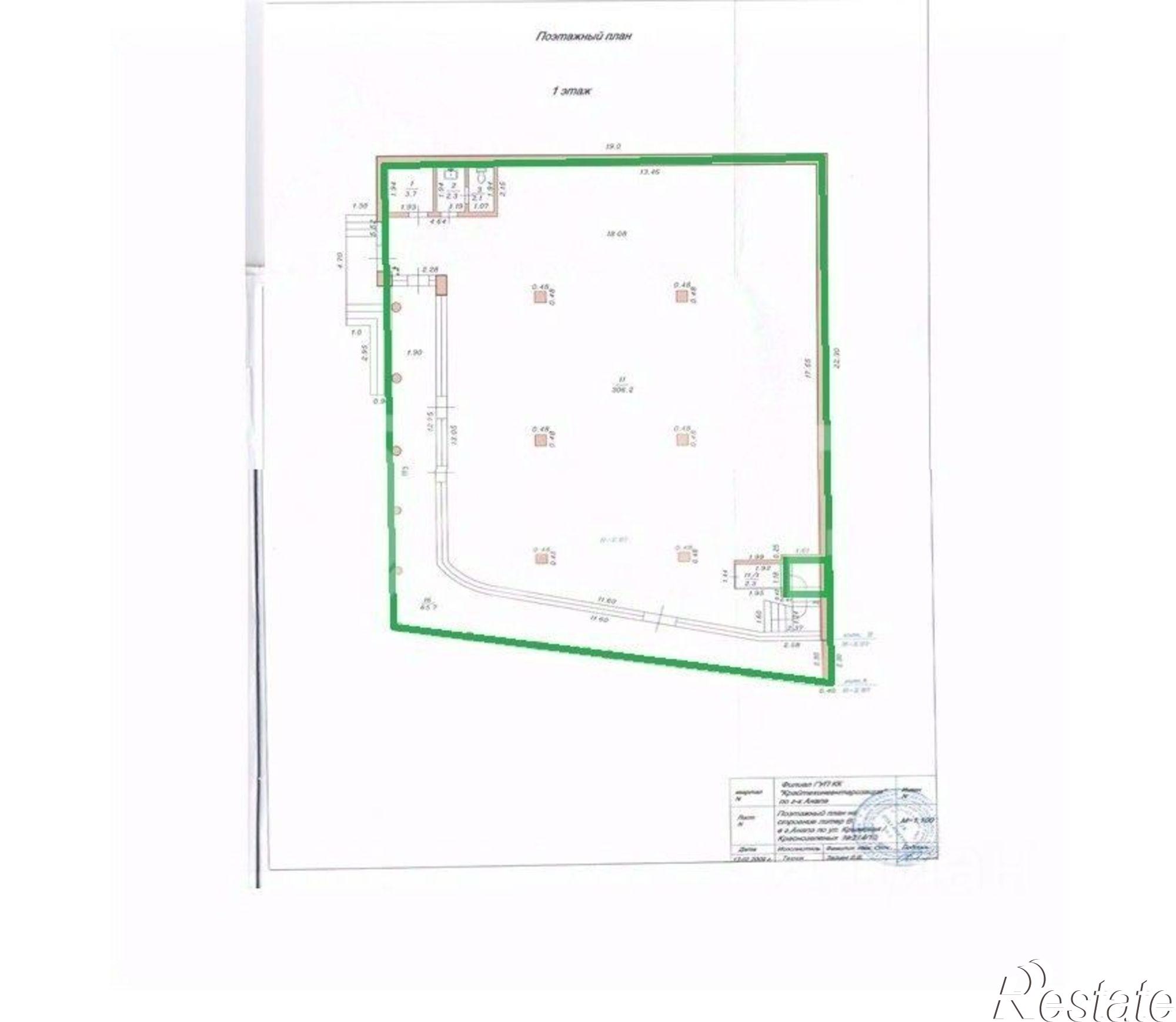 Сдать торговое помещение за 63 333 рублей на улица Краснозелёных