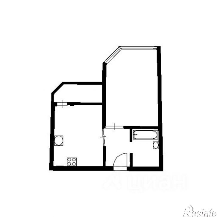 1-комн квартира Владимирская улица, 154 к2,  д. 154 к2
