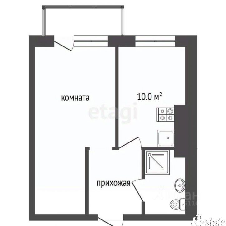 1-комн квартира муниципальный округ Анапа
