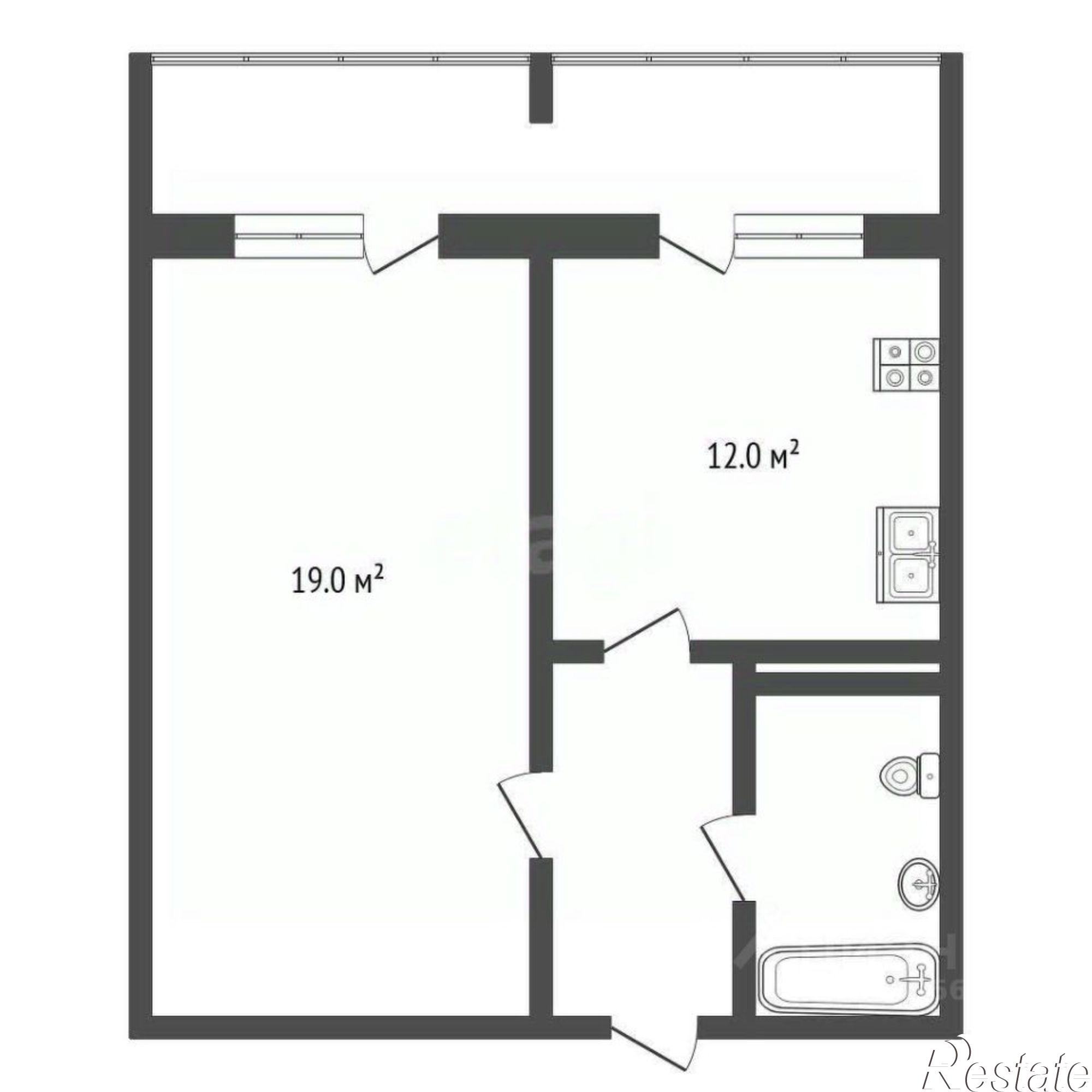 Купить квартиру за 6 400 000 рублей на улица Адмирала Пустошкина, 22 с7