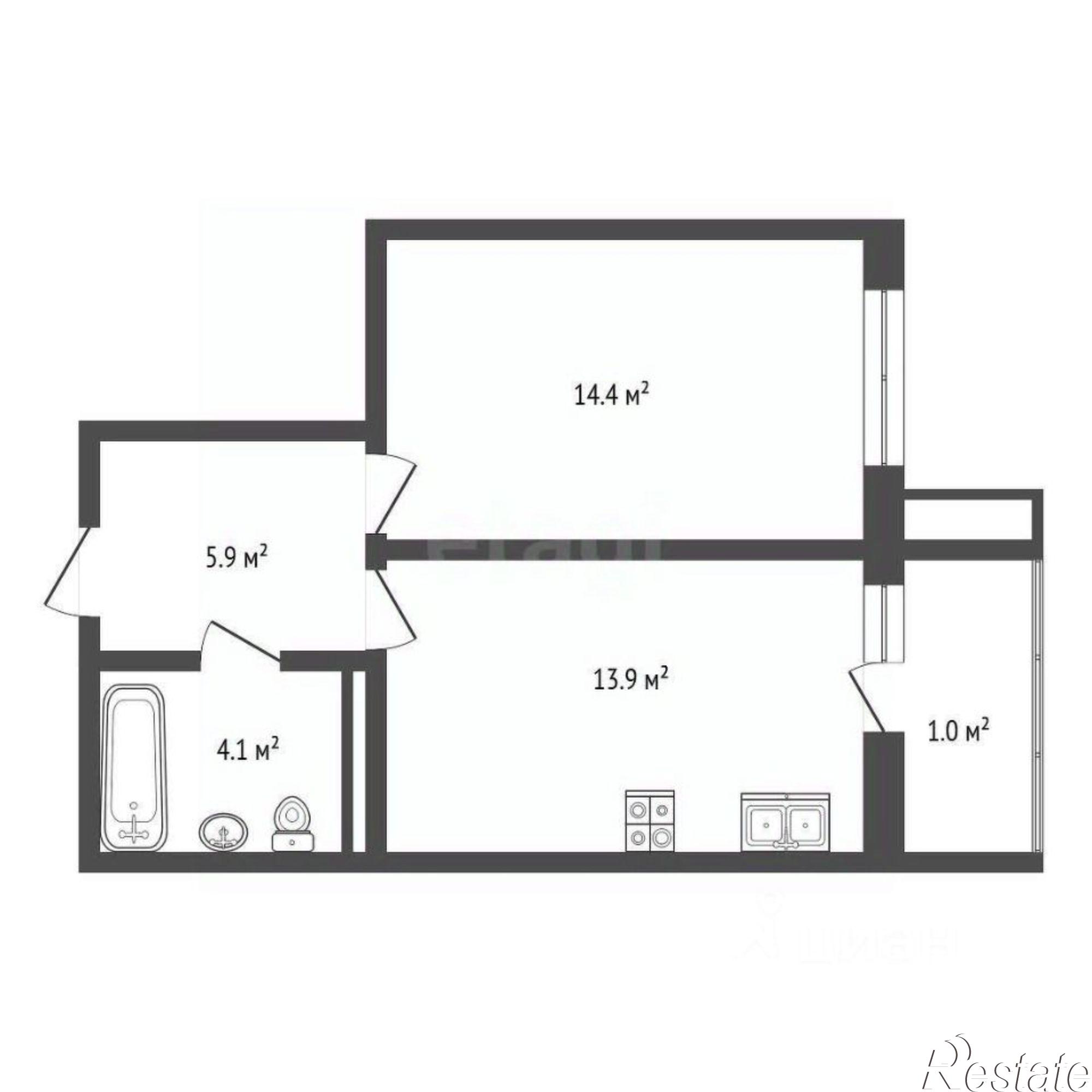 Купить квартиру за 9 690 000 рублей на муниципальный округ Анапа