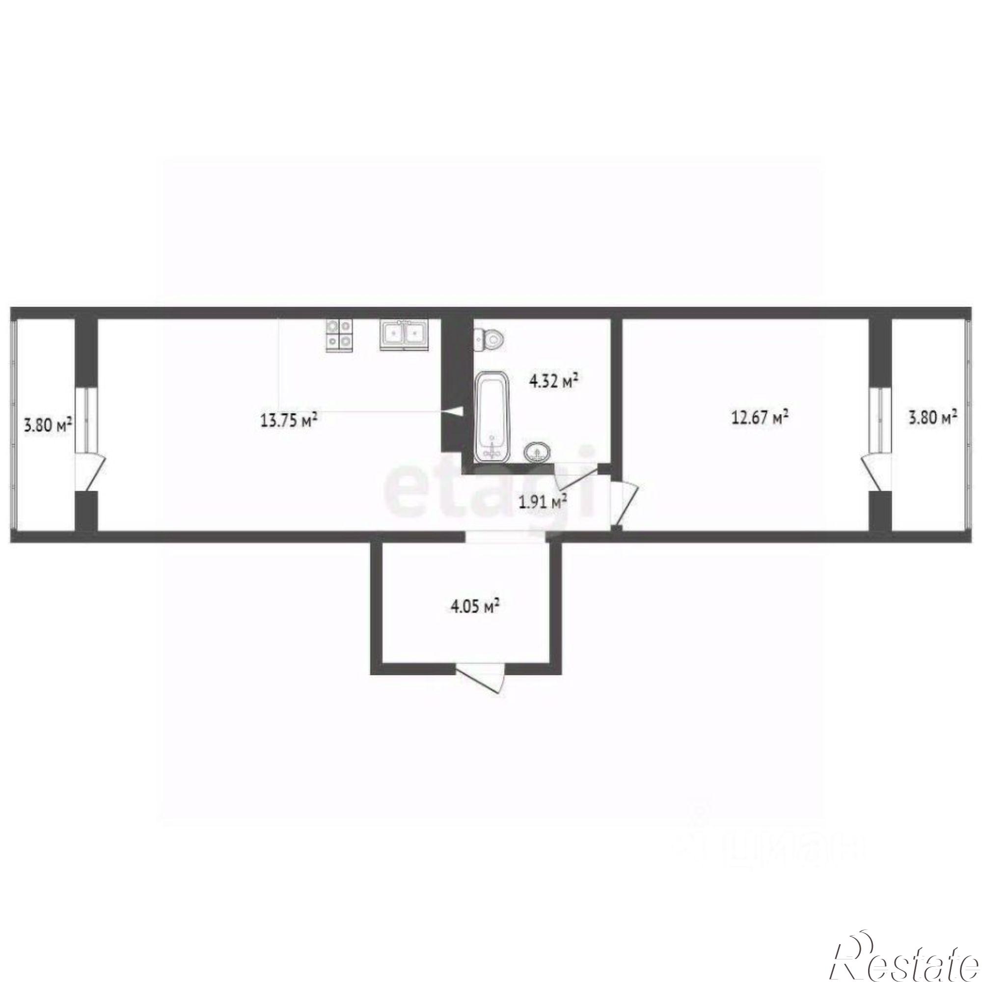 Купить квартиру за 6 700 000 рублей на ул Ленина, 231