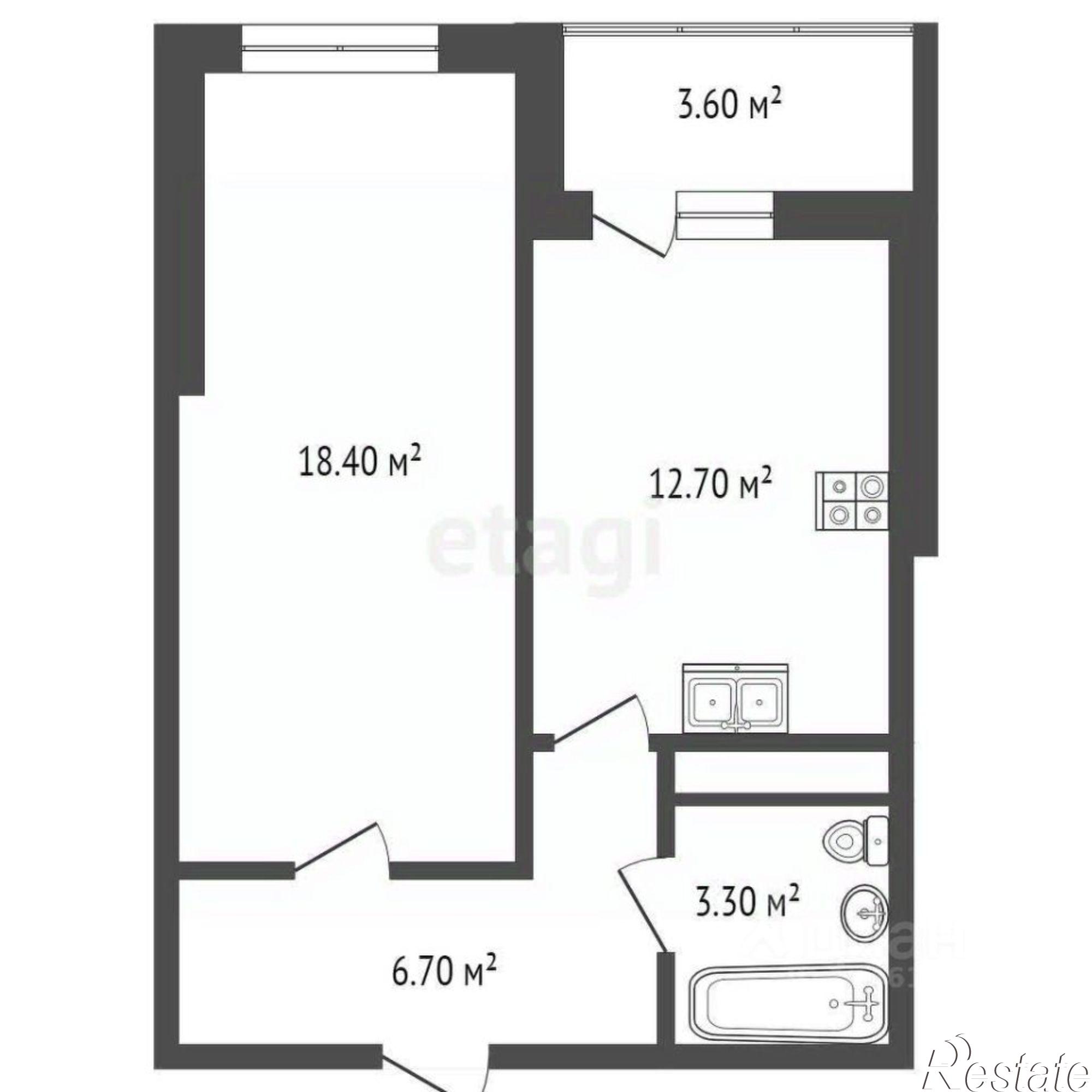 Купить квартиру за 7 600 000 рублей на улица Омелькова, 93