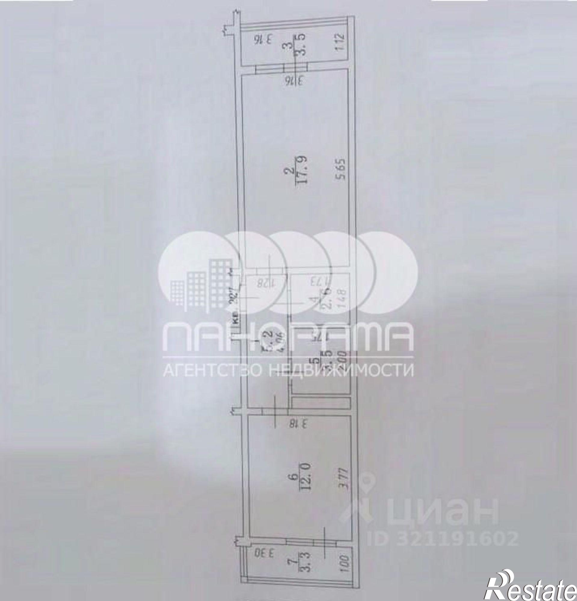 Купить квартиру за 7 650 000 рублей на ул Владимирская, 142