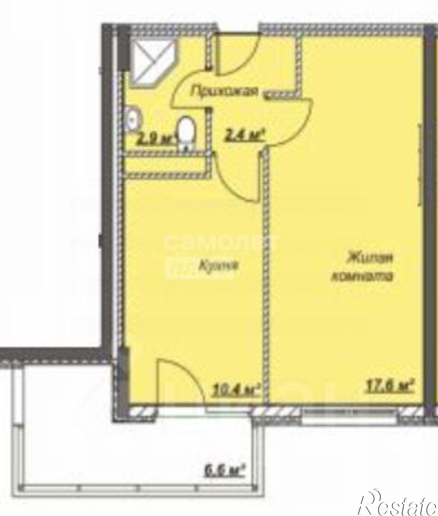 Купить квартиру за 9 300 000 рублей на Пионерский пр-кт, 100В 2