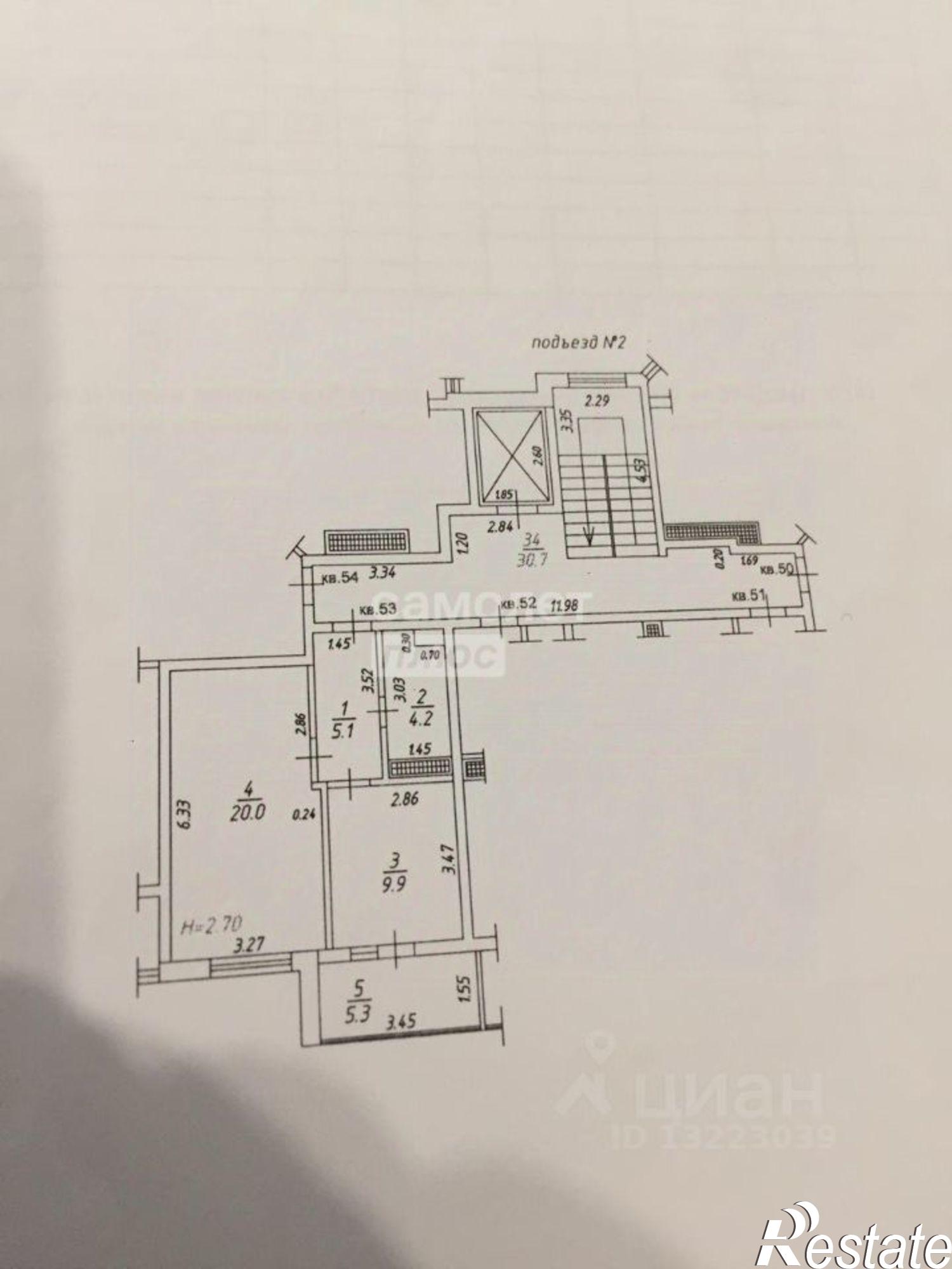 Купить квартиру за 7 000 000 рублей на Парковая улица, 64 к1