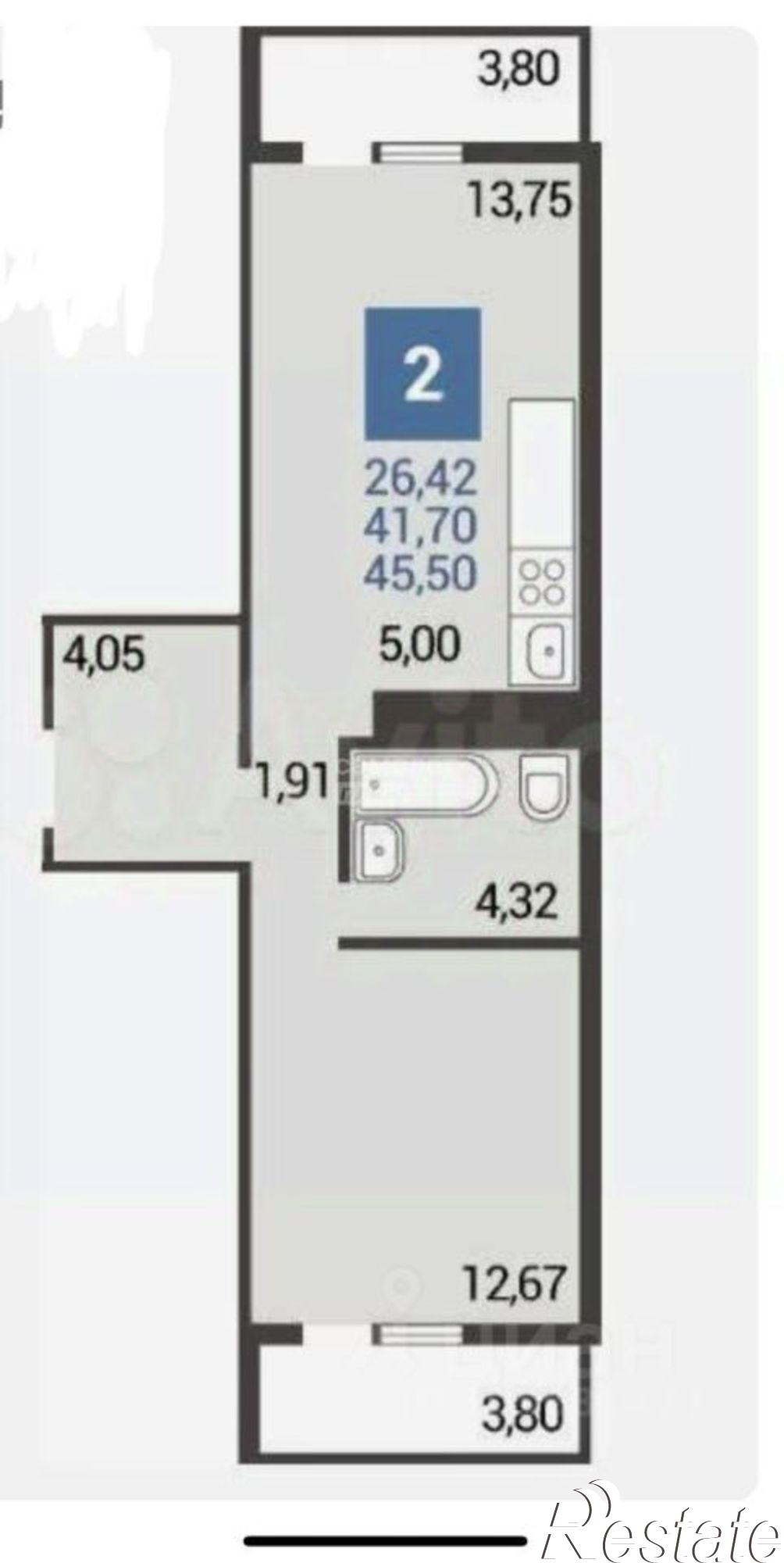 Купить квартиру за 6 700 000 рублей на ул Ленина, 231