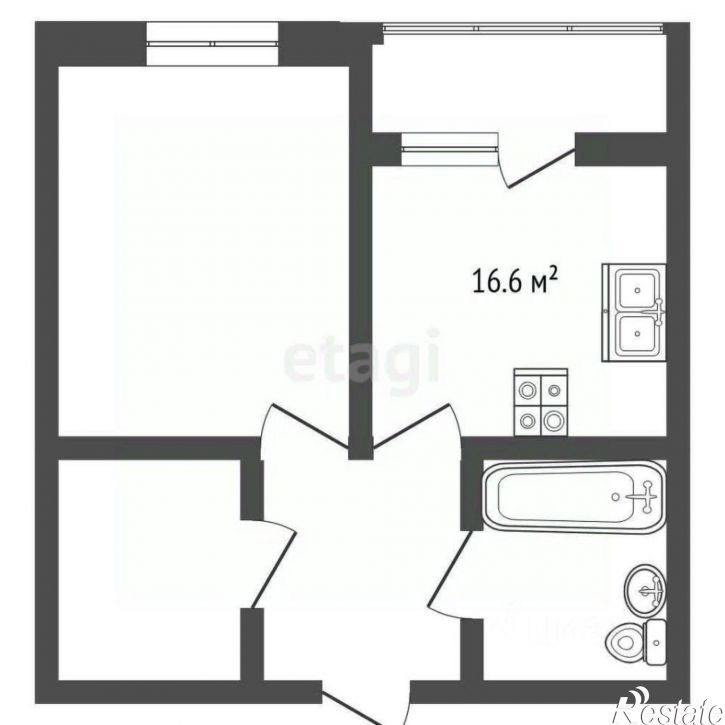 2-комн квартира ул Ленина, 183,  д. 183
