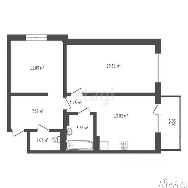 2-комн квартира улица Ленина, 227,  д. 227