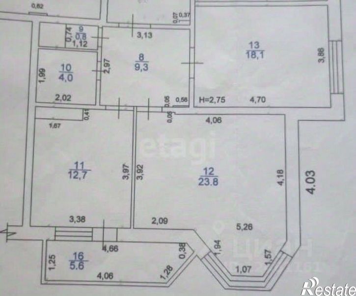 2-комн квартира ул Омелькова, 20 2,  д. 20 2,  к. 2