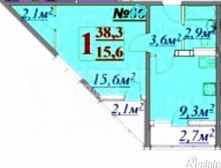 1-комн квартира Парковая улица, 60 к6,  д. 60 к6