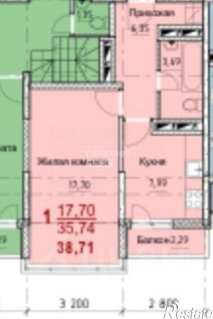 1-комн квартира Анапа г., Анапский, 12-й мкр., д.36