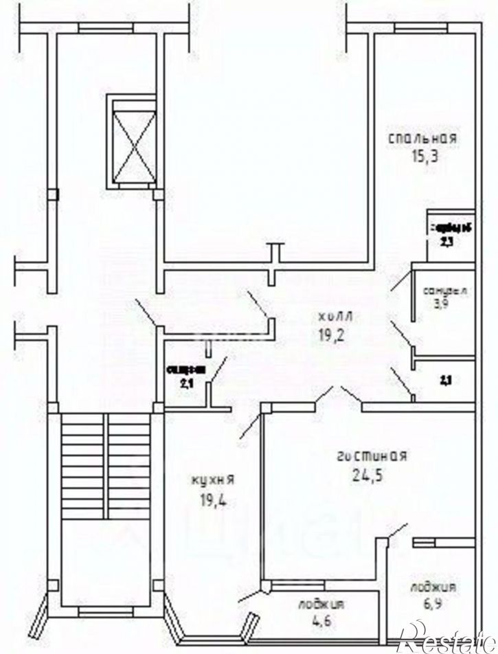 2-комн квартира Владимирская улица, 120,  д. 120