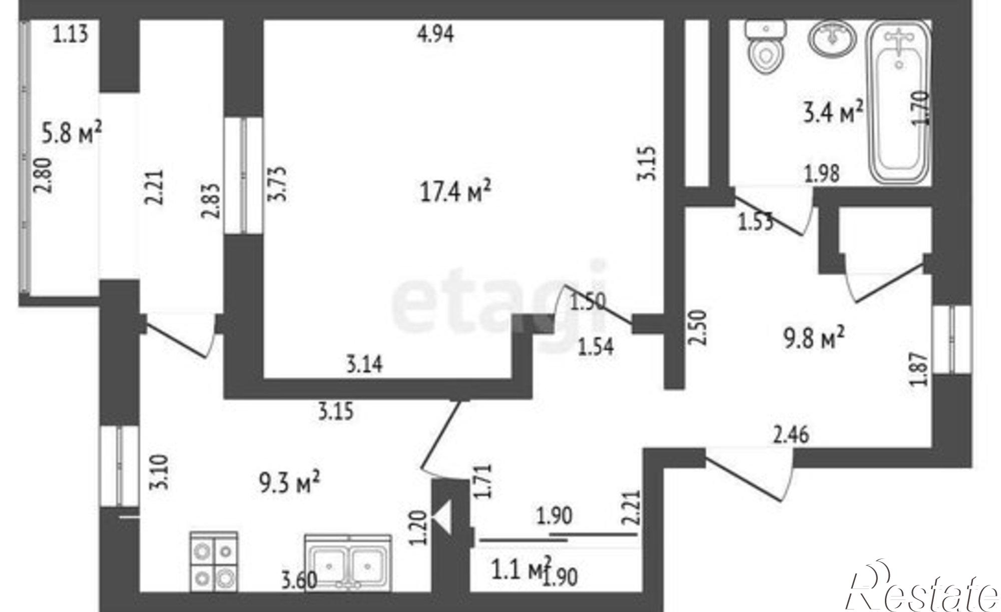 Купить квартиру за 8 150 000 рублей на улица Ленина, 155
