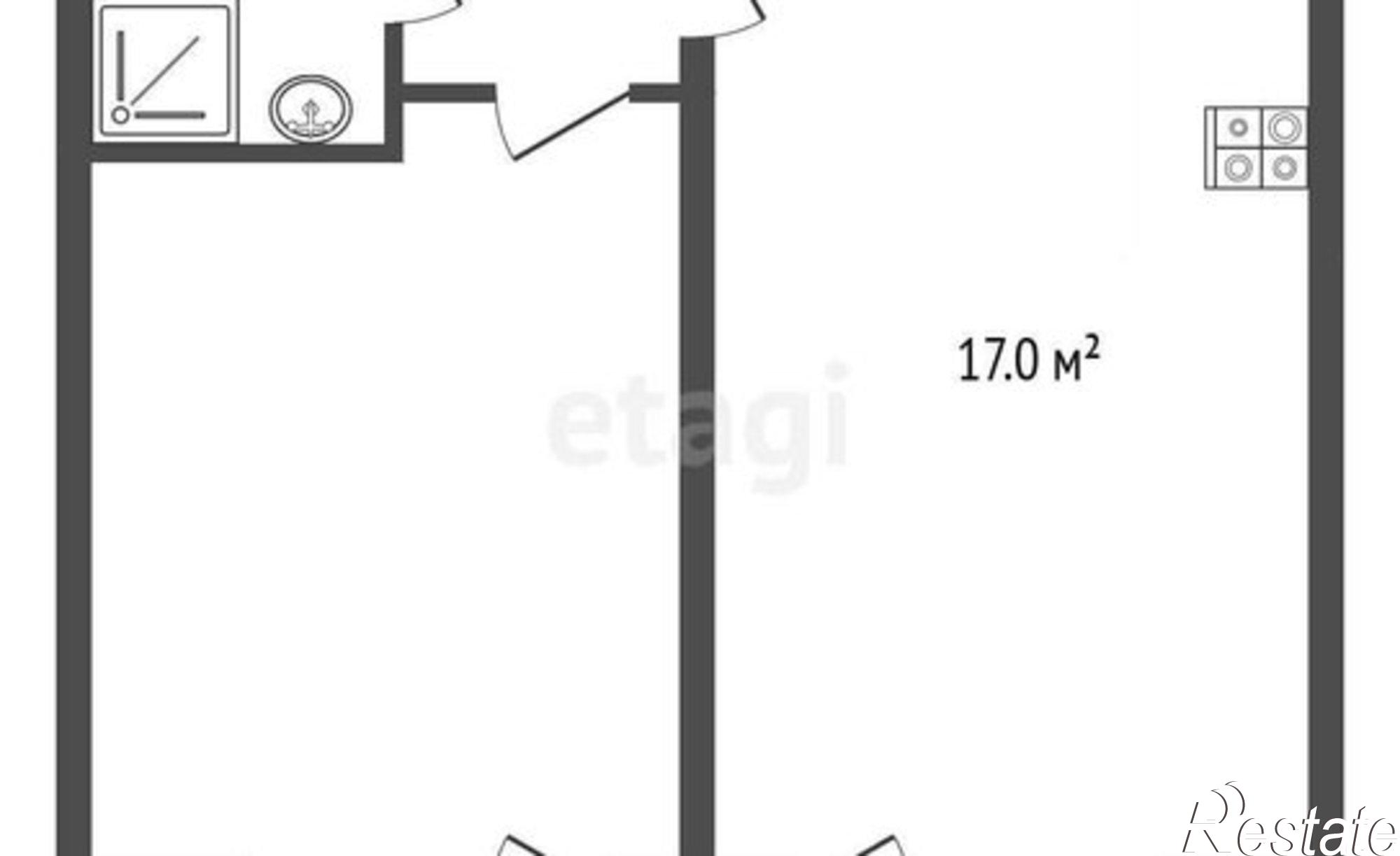 Купить квартиру за 10 950 000 рублей на Владимирская улица, 154 к2