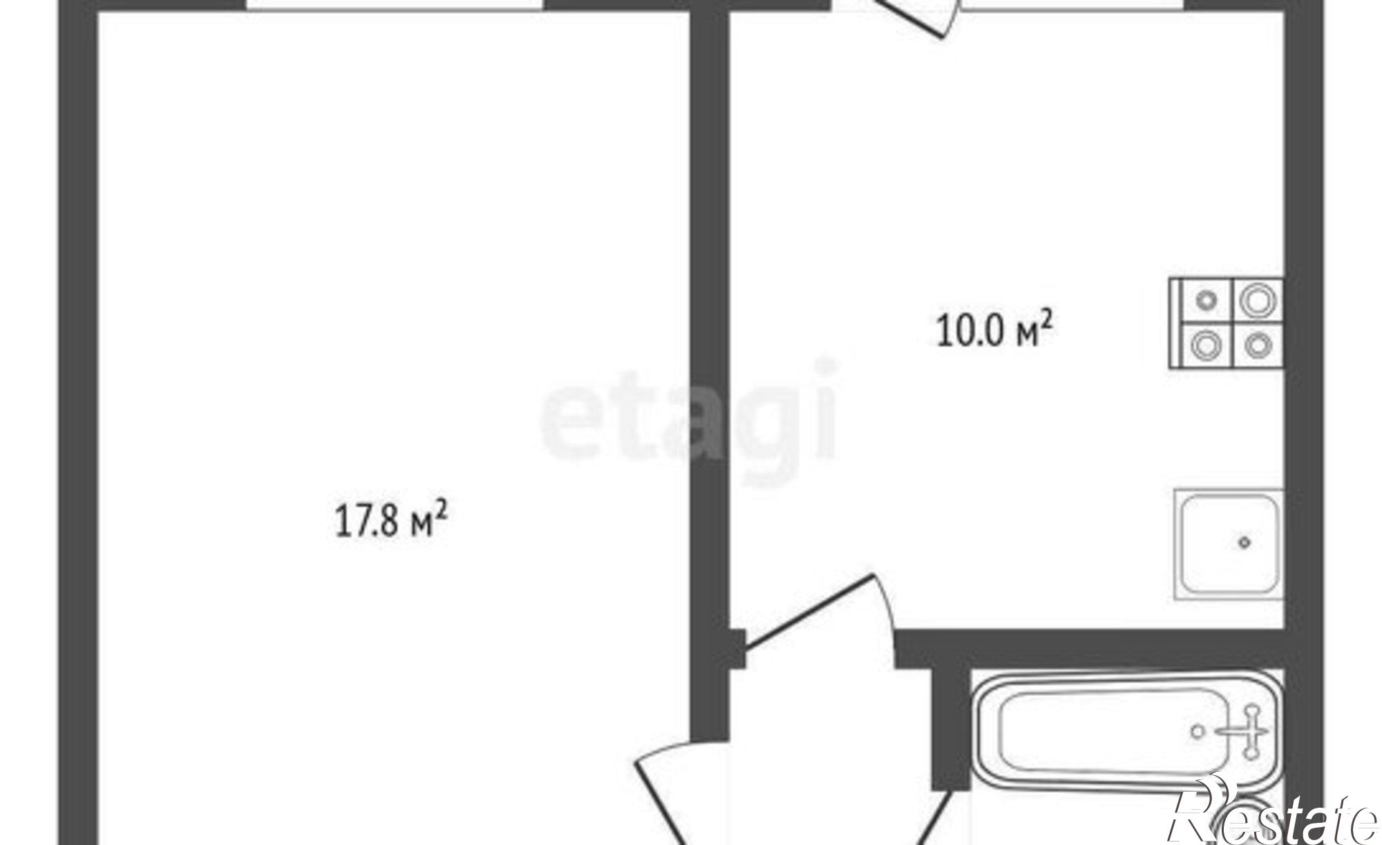 Купить квартиру за 6 450 000 рублей на ул Адмирала Пустошкина, 22 3