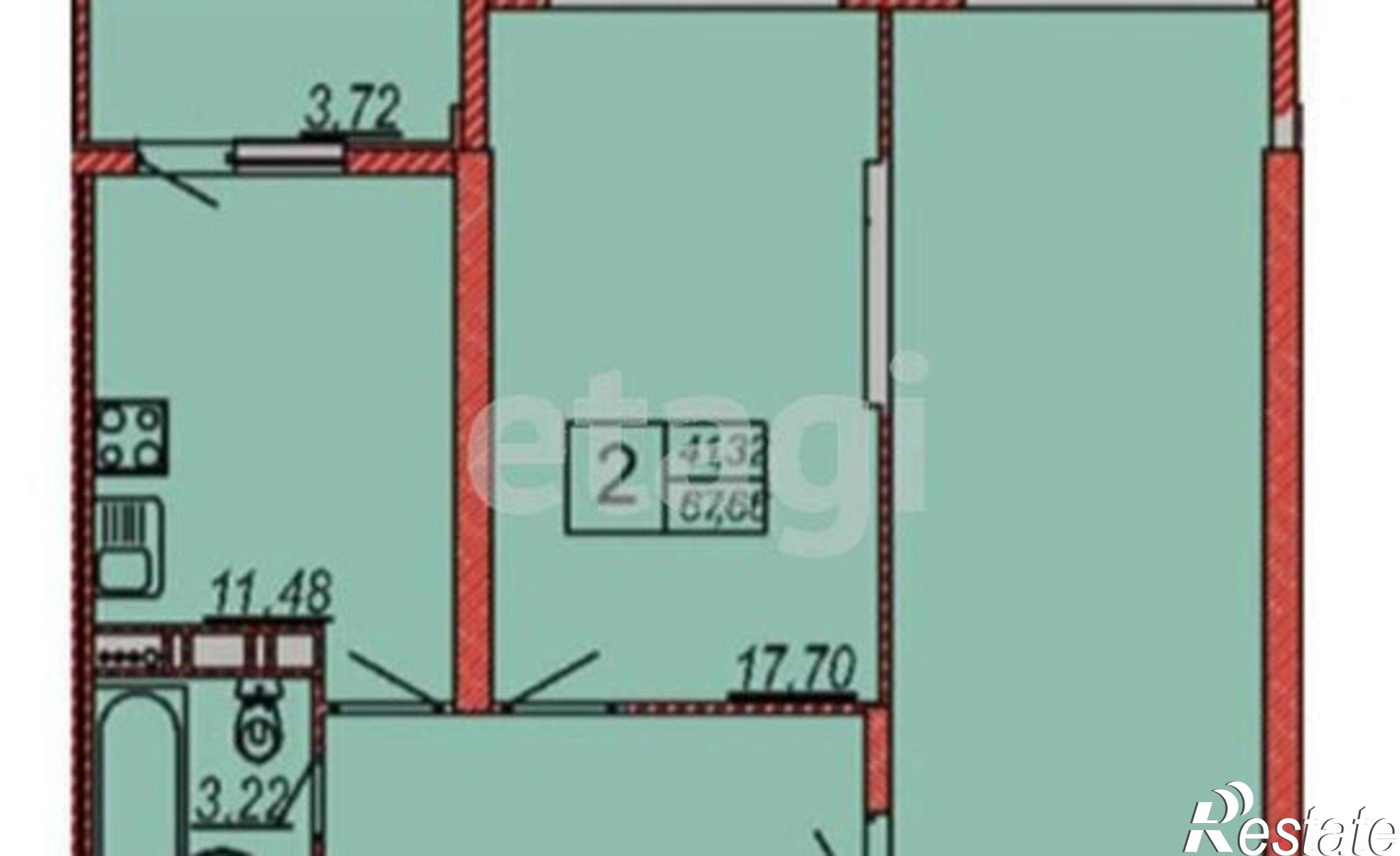 Купить квартиру за 10 800 000 рублей на улица Ленина, 173А к6
