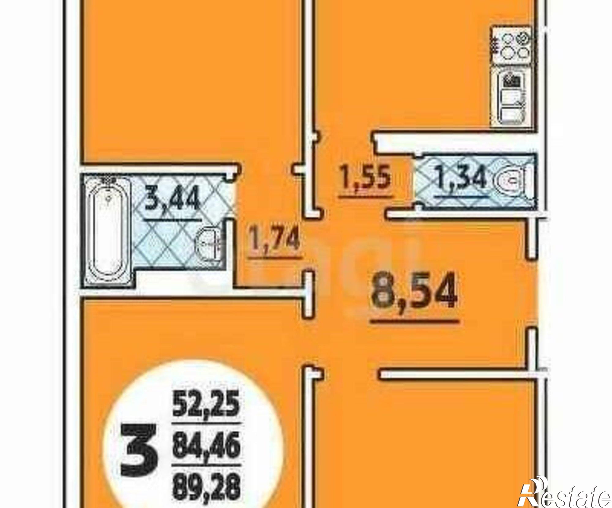 Купить квартиру за 11 500 000 рублей на улица Адмирала Пустошкина, 22к11
