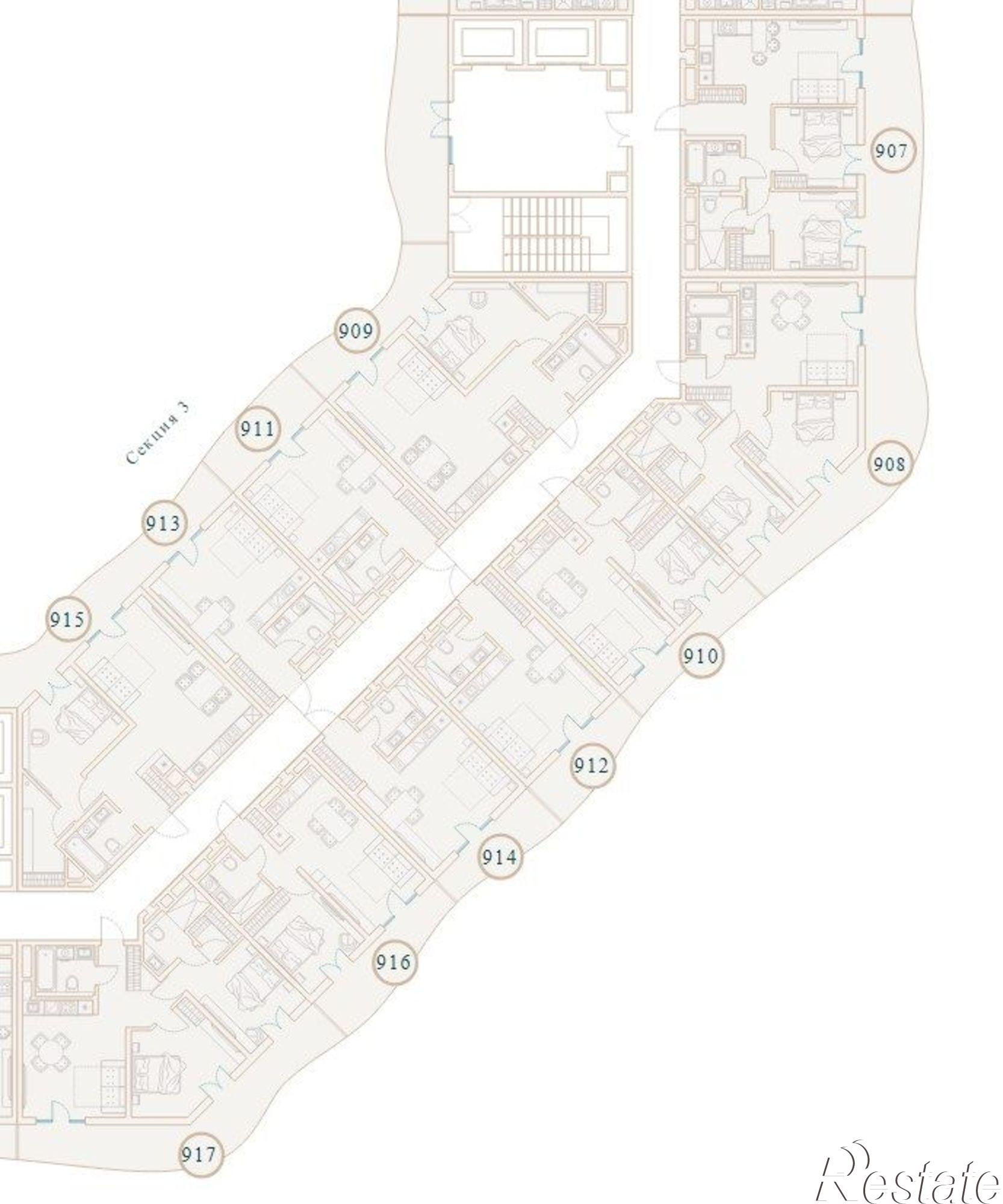 Купить квартиру за 16 276 000 рублей на улица Железнодорожная