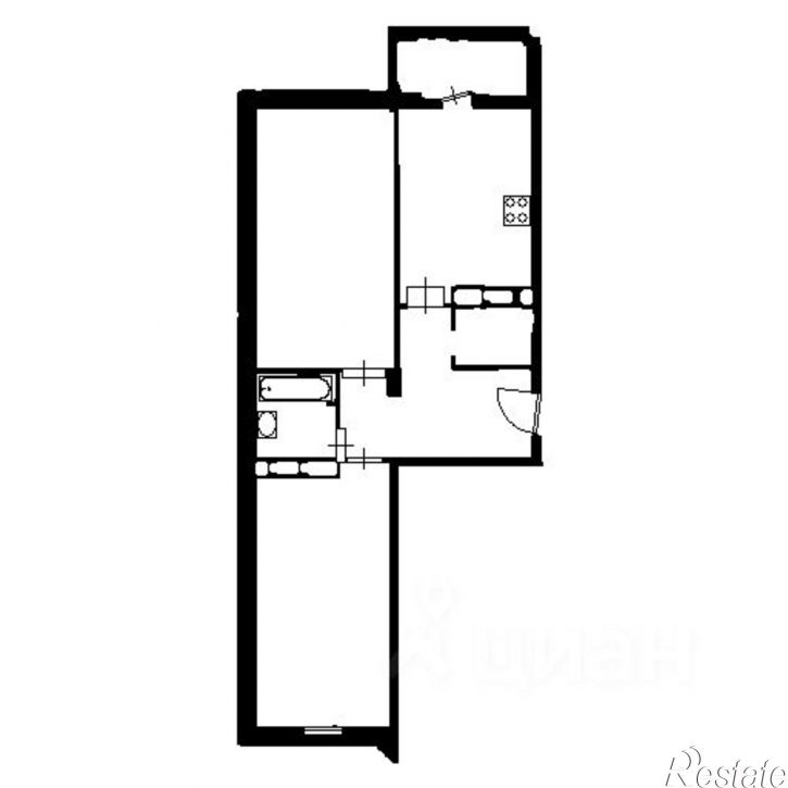 2-комн квартира Владимирская улица, 150,  д. 150