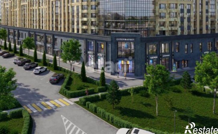 1-комн квартира в новом доме Крестьянская улица, 50В,  д. 50В