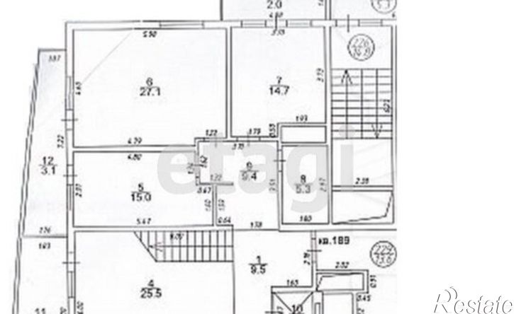 5-комн квартира Крепостная улица, 51 к2,  д. 51 к2