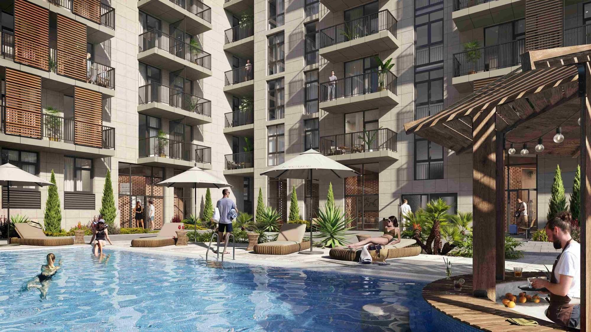 Купить студию за 12 407 000 рублей на Симферопольское шоссе, д.100