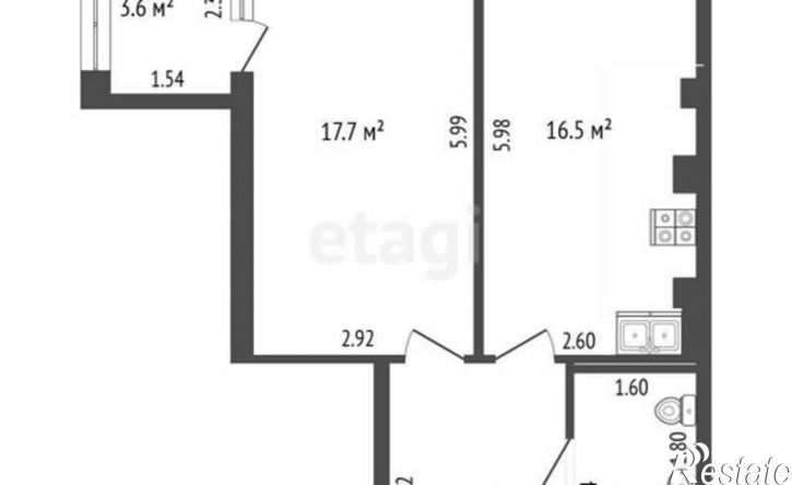 1-комн квартира ул Ленина, 195,  д. 195