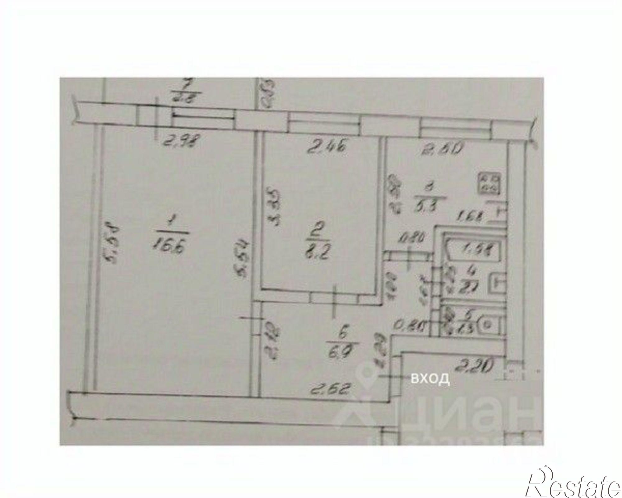 Купить квартиру за 6 595 000 рублей на Муниципальный округ Анапа