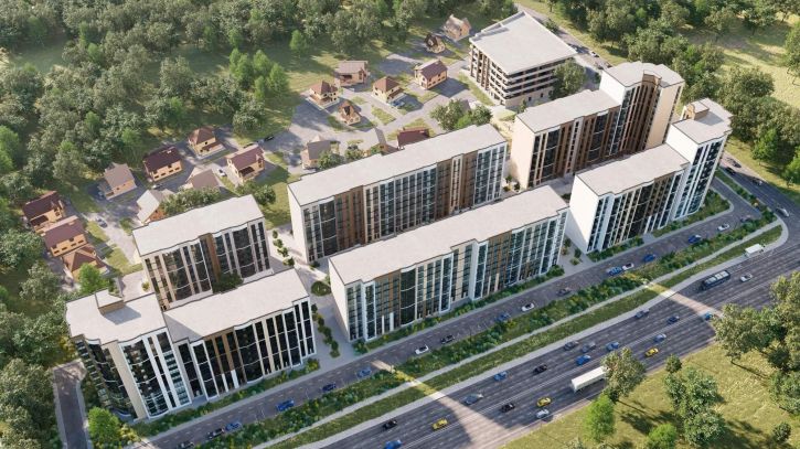 2-комн квартира в новом доме Межсанаторный проезд, д.20 литера 1