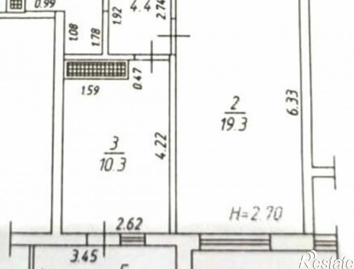 1-комн квартира Парковая улица, 64 к1,  д. 64 к1
