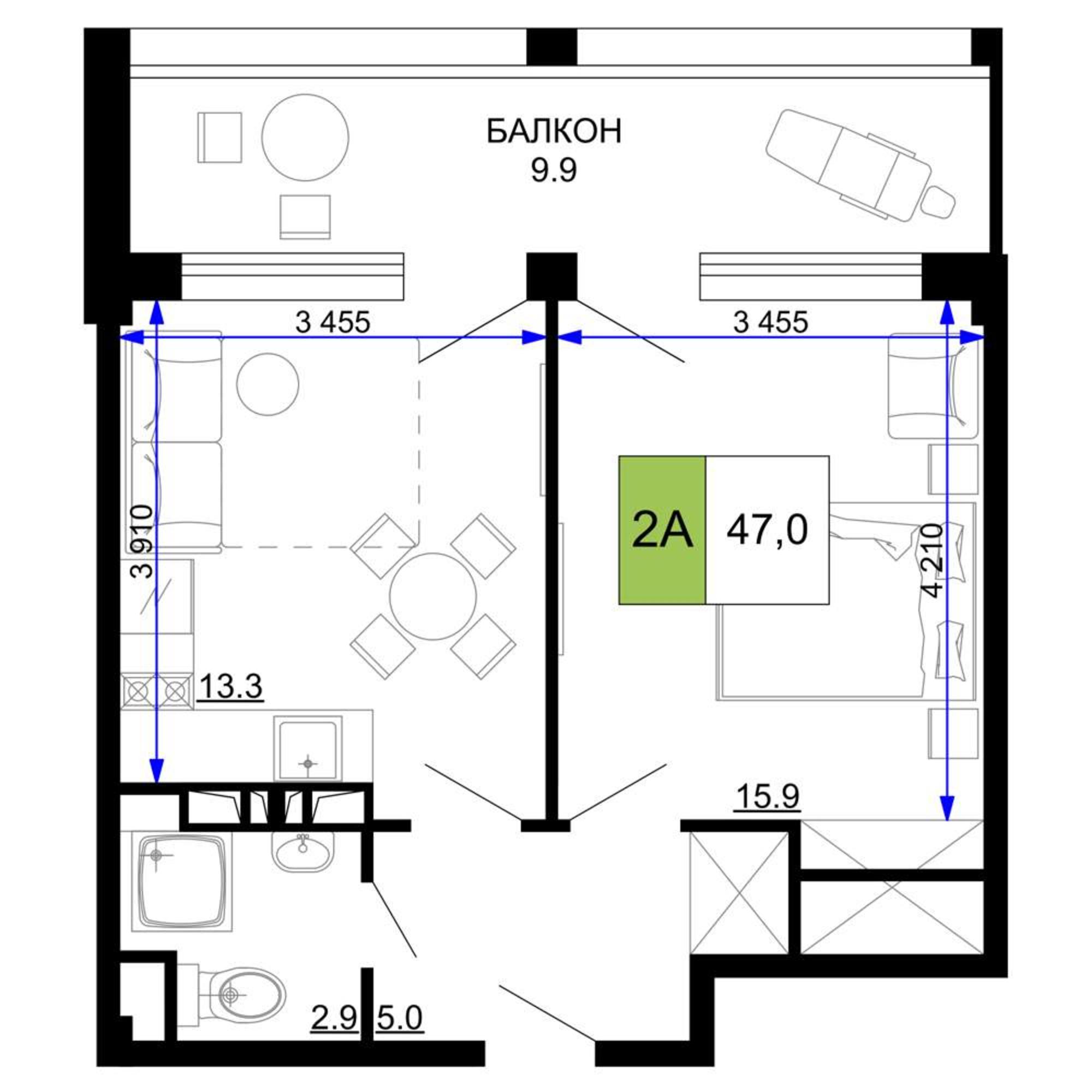 Купить квартиру за 13 160 000 рублей на Сосновый проезд, д.10 литера 2