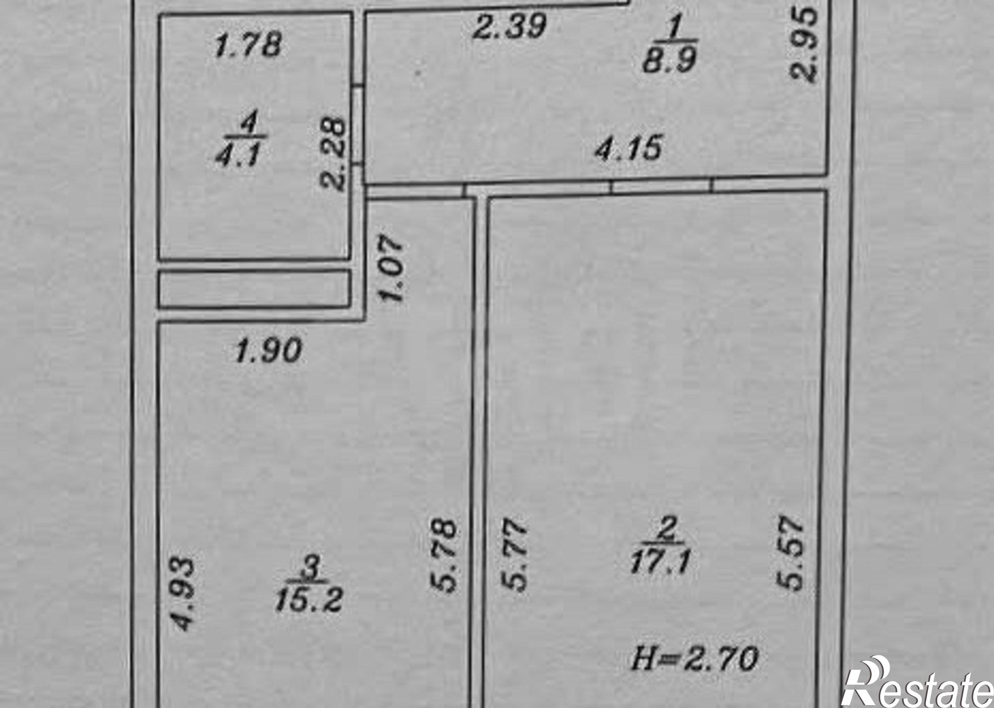 Купить квартиру за 9 800 000 рублей на Северная улица, 3Б