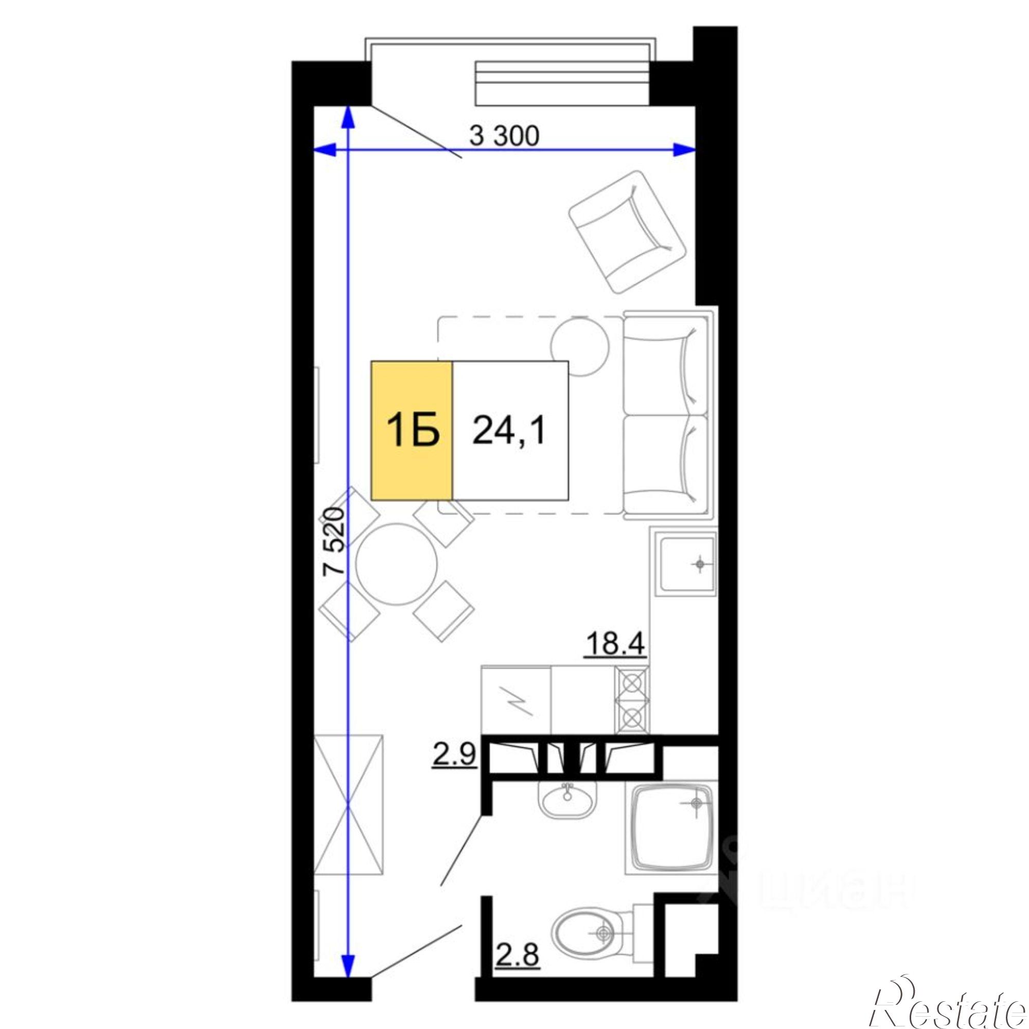 Купить квартиру за 9 158 000 рублей на ул Дружбы, 11