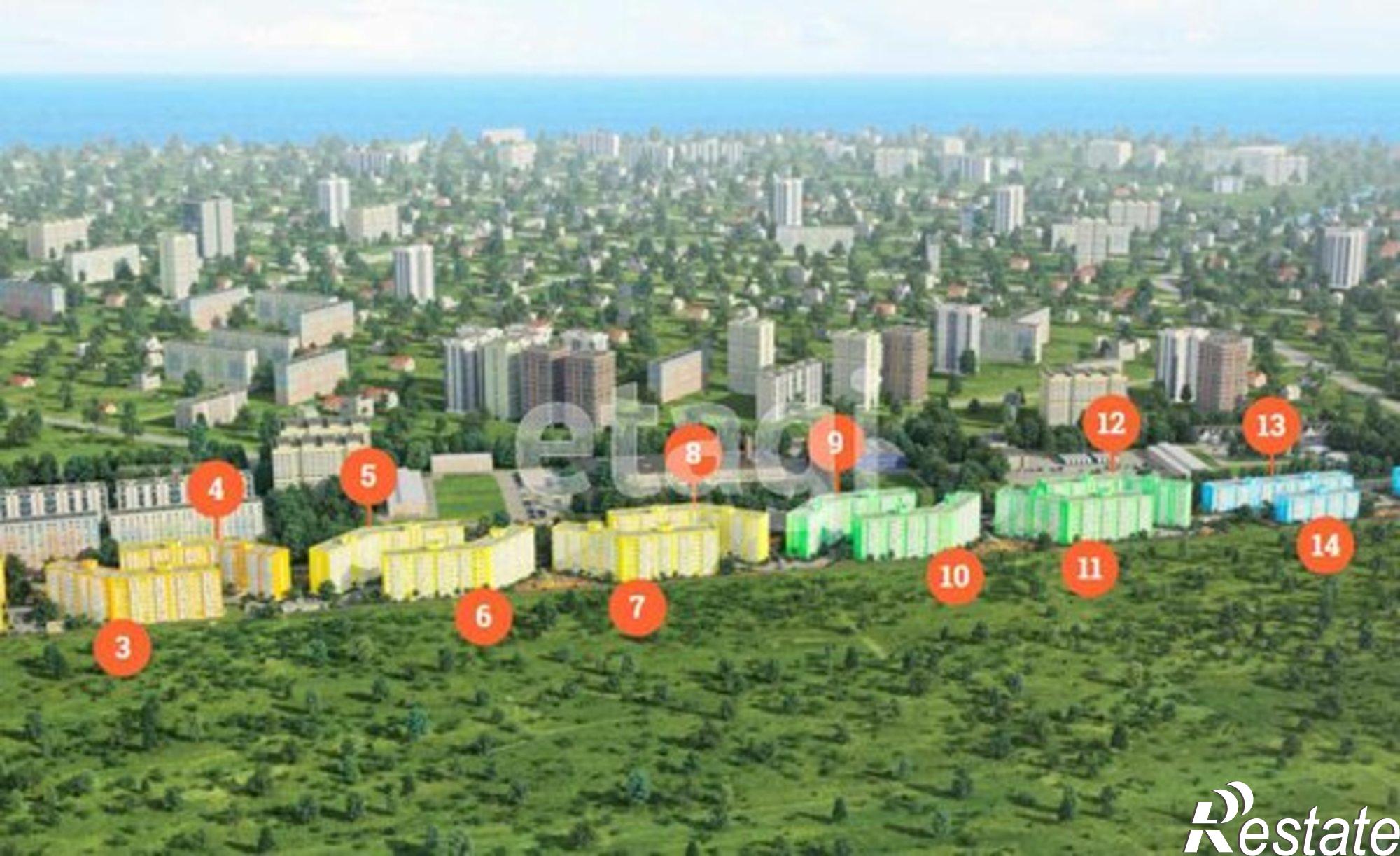 Купить квартиру за 5 200 000 рублей на Мирная улица, 29 к12