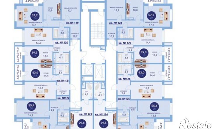 2-комн квартира улица Ленина, 241к2