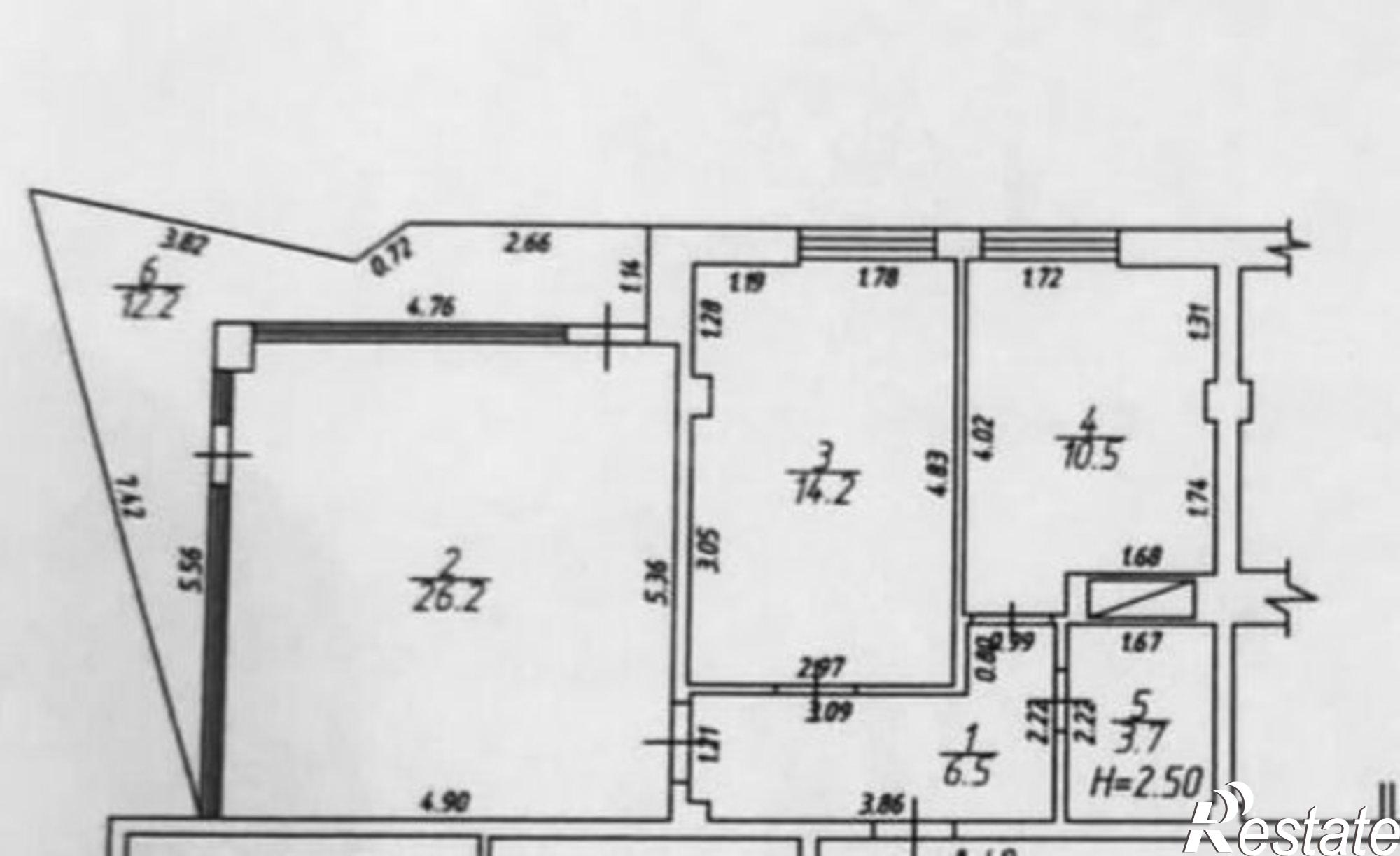 Купить квартиру за 8 300 000 рублей на ул Шевченко, 156