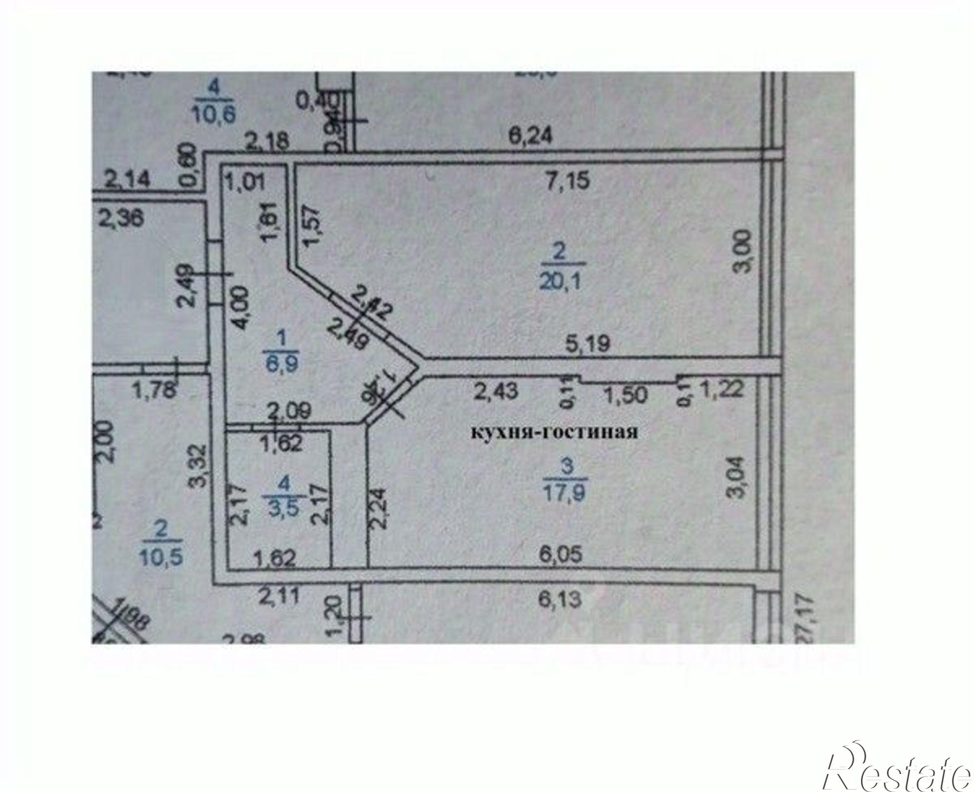 Купить квартиру за 4 800 000 рублей на Родниковый проезд, 24