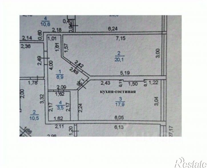 1-комн квартира Родниковый проезд, 24,  д. 24