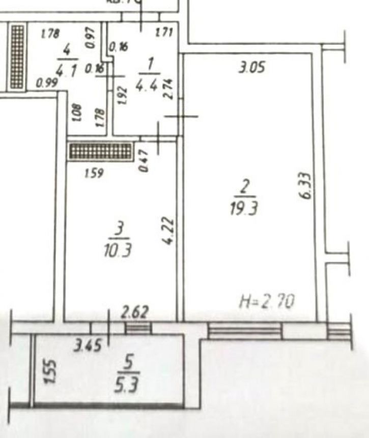 1-комн квартира Парковая улица, 64Ак1